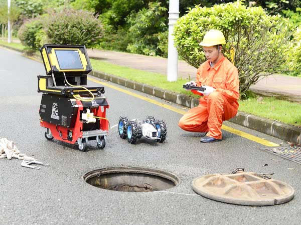 双辽管道机器人检测