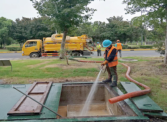 双辽化油池清理